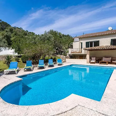 Charming Beautiful Views Of The Tramuntana Mountains La Coma I 4 Bedrooms ヴィラ ポレンサ